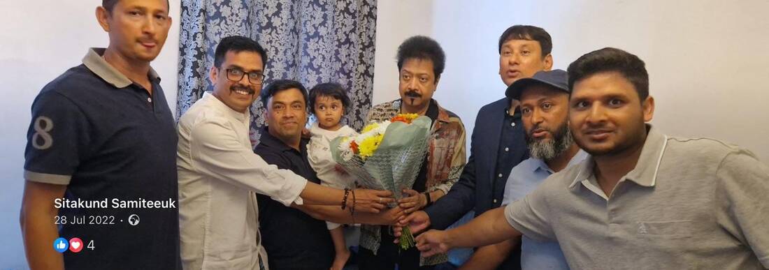 Welcoming guests with flowers, 2022