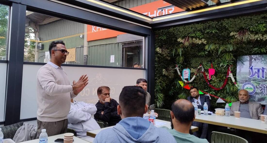 Addressing the General Meeting